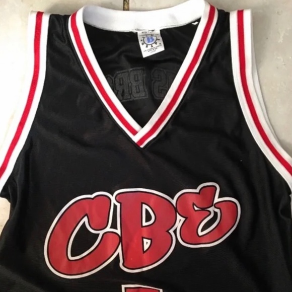 Men’s Rare Chris Brown Vintage CBE Basketball Jersey number 1 New Size Large - Picture 1 of 6